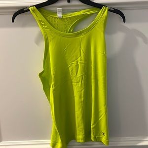 Neon green tank